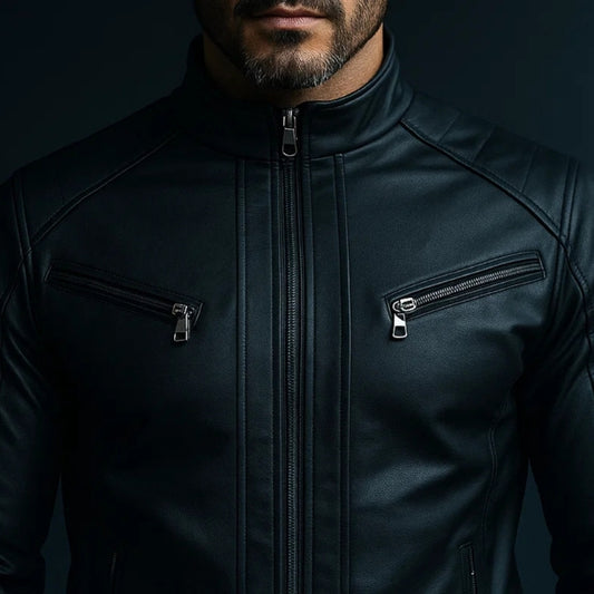 Chaqueta CueroX Lobo Negro